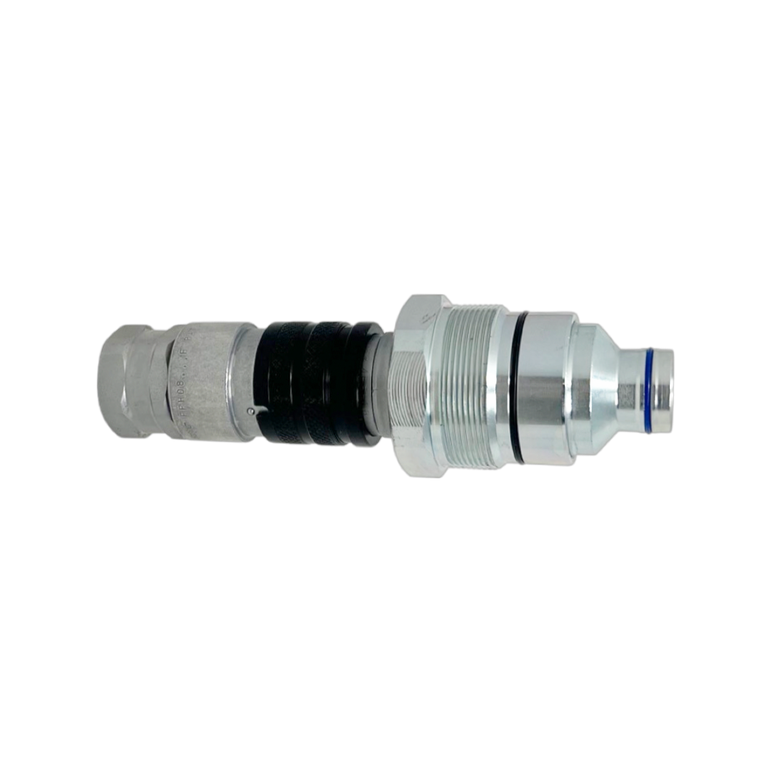 KIT4FI12F 3FH 34S M : Faster Skid Steer Replacement Cartridge Kit, includes 4FI12 F Cartridge with 3FFH08 34SAE M Coupler