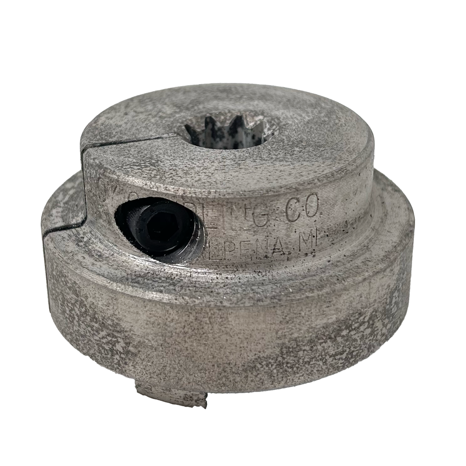 100 9T 16/32 : Magnaloy 100 HUB 9 TOOTH 16/32 SPLINE W/CLAMP, M100A0916C