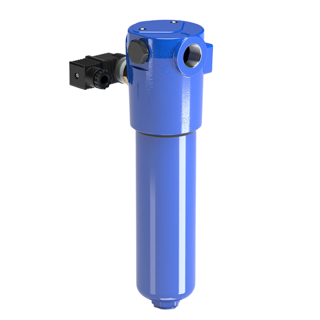 FHP065-2-B-A-G6-A10-N-P01 : MP Filtri High Pressure In-Line Filter, 6090psi, #12 SAE (3/4"), 10 Micron, Without Visual Indicator, With Bypass Valve