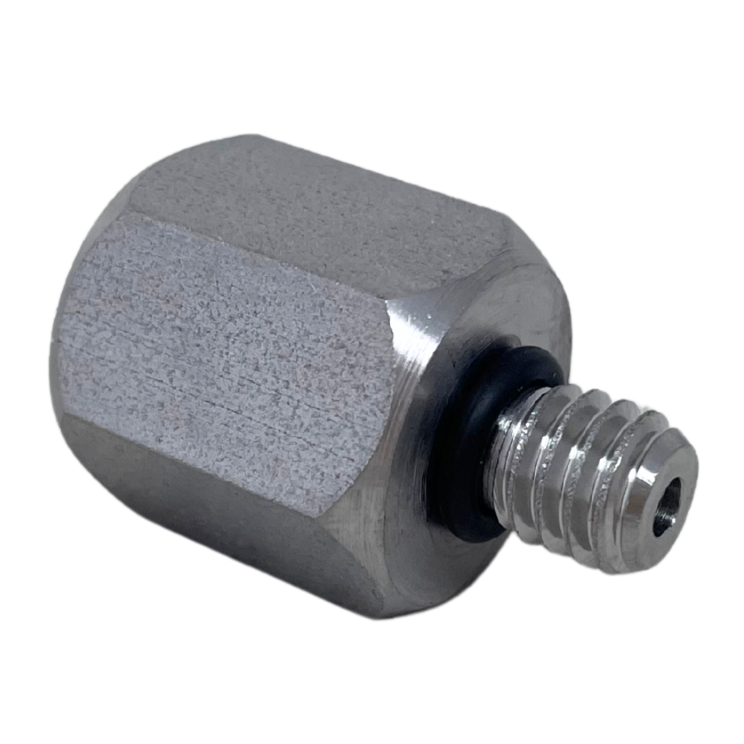 P-1002-11A-FIRE : FIRE SALE Versa Solenoid Replacement Coil, 1/4" Exhaust Adapter Assembly, Aluminum Body - ALL SALES FINAL