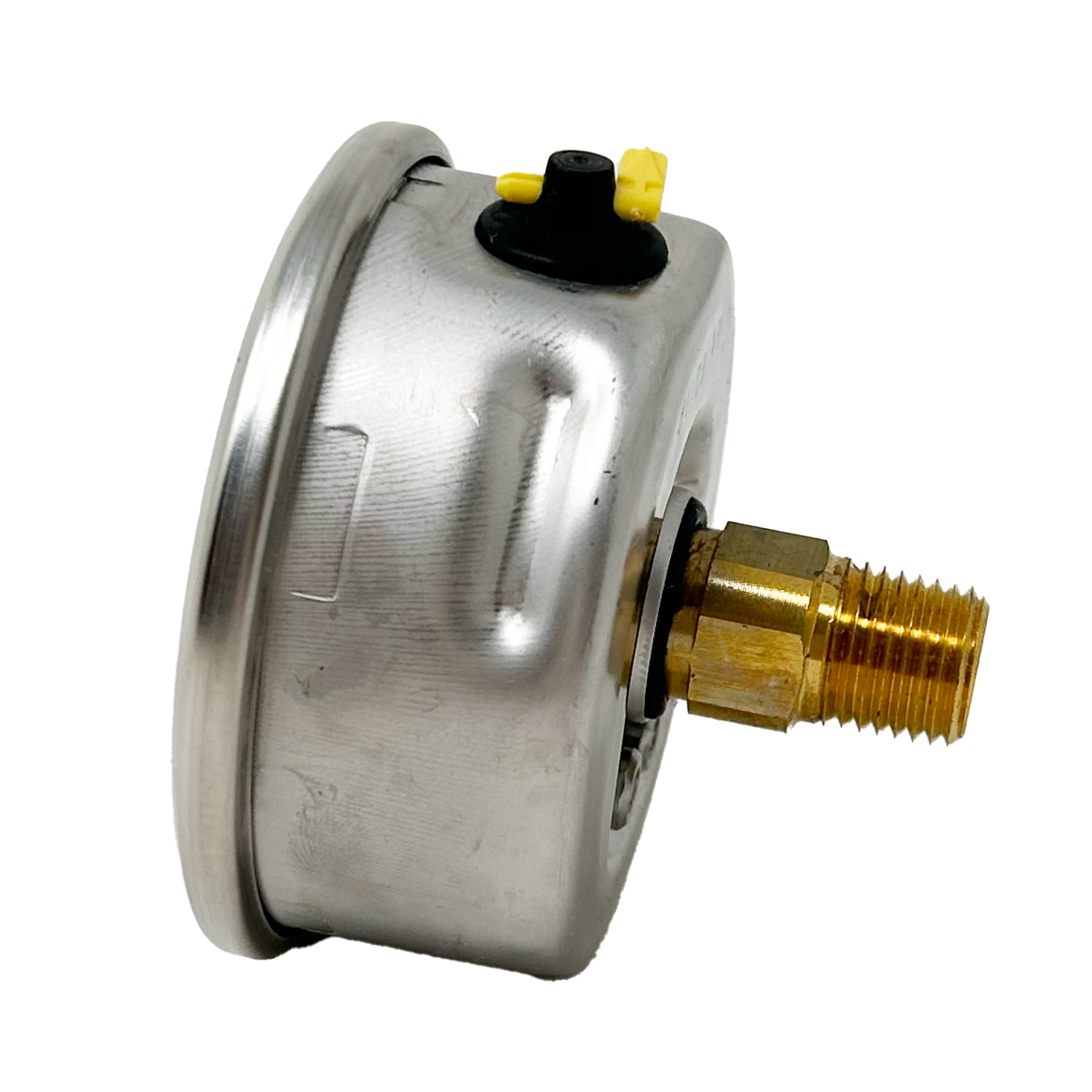 SPG-100-00160-05-P-N08 : Stauff Pressure Gauge, 4" Face, 0-160psi, 1/2" NPT, Center Back