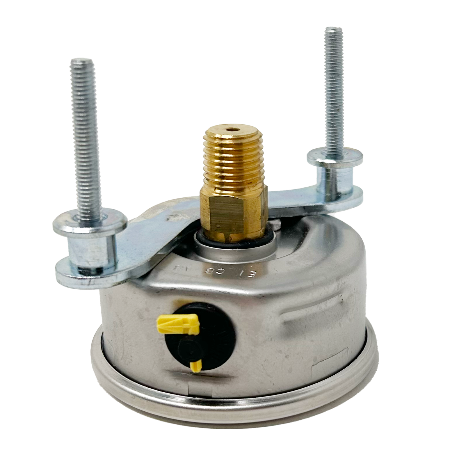 SPG-063-00300-05-P-N04-U : Stauff Pressure Gauge, 2.5" Face, 0-300psi, 1/4" NPT, Panel Clamp with U-Bolt