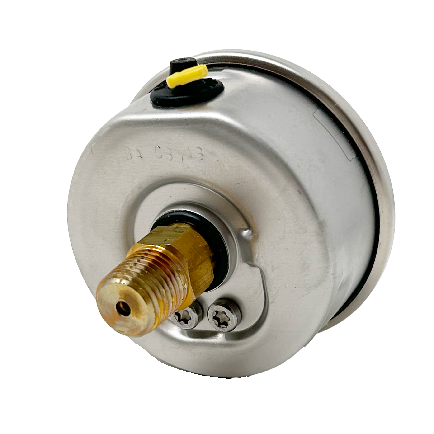 SPG-100-00300-05-P-N08 : Stauff Pressure Gauge, 4" Face, 0-300psi, 1/2" NPT, Center Back