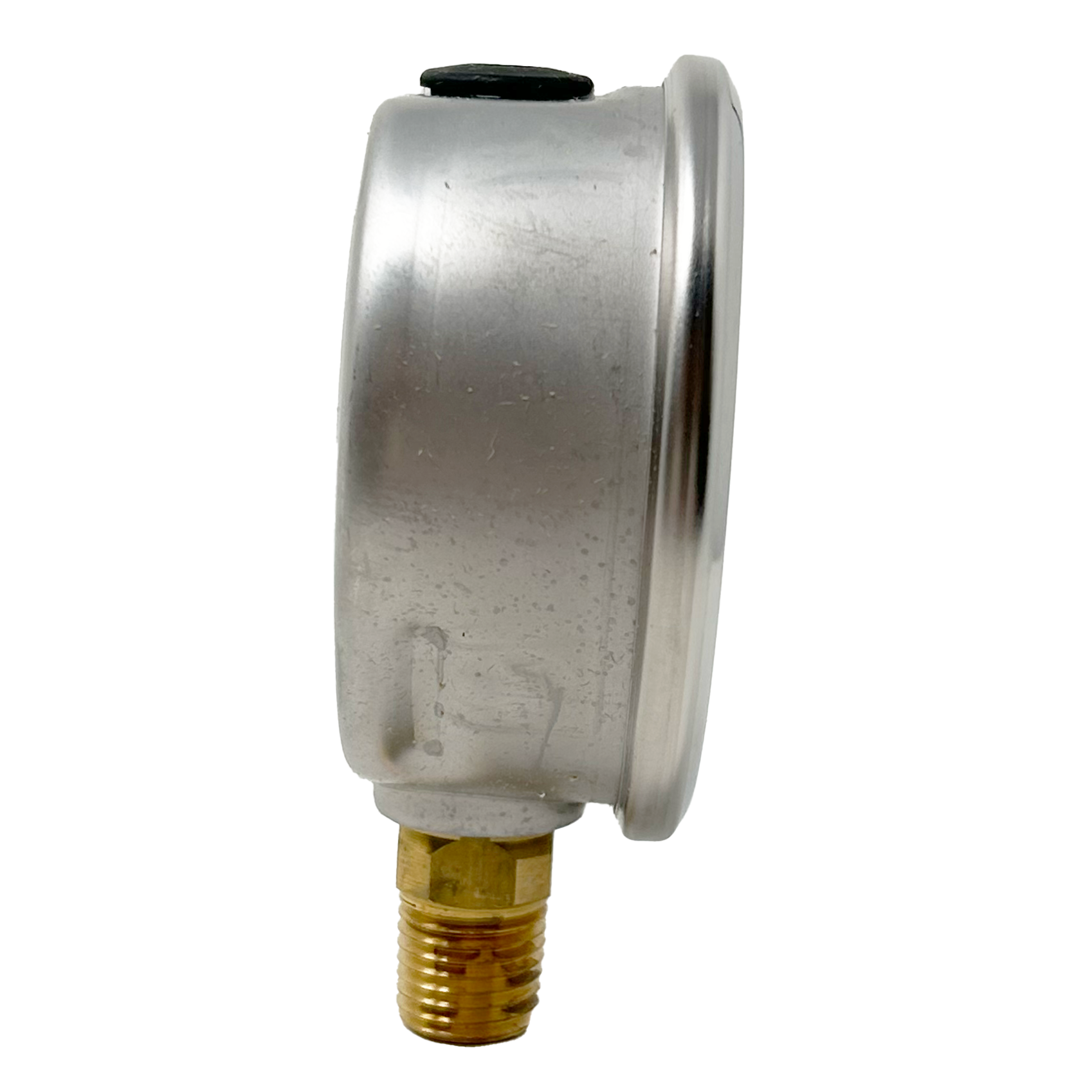 SPG-100-01500-05-S-N08 : Stauff Pressure Gauge, 4" Face, 0-1500psi, 1/2" NPT, Stem Mount