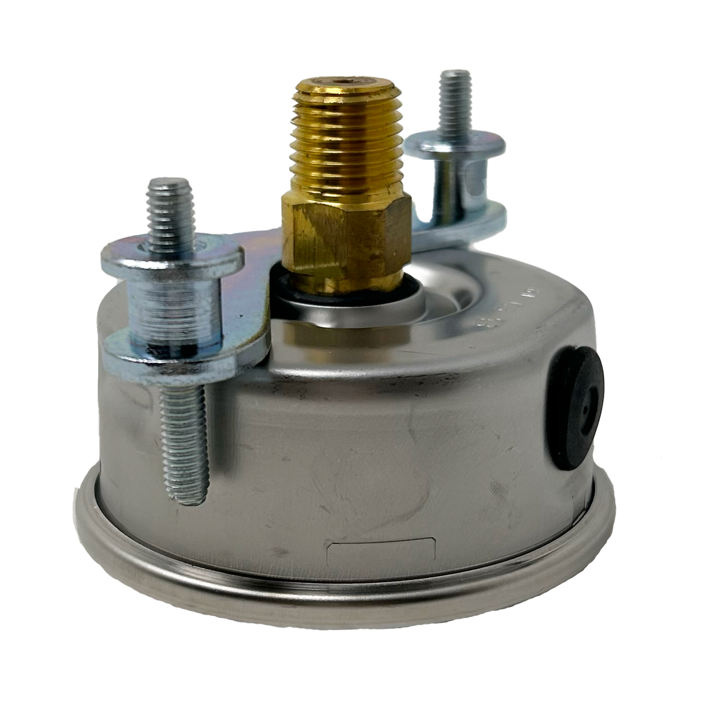 SPG-063-03000-05-P-N04-U : Stauff Pressure Gauge, 2.5" Face, 0-3000psi, 1/4" NPT, Panel Clamp with U-Bolt