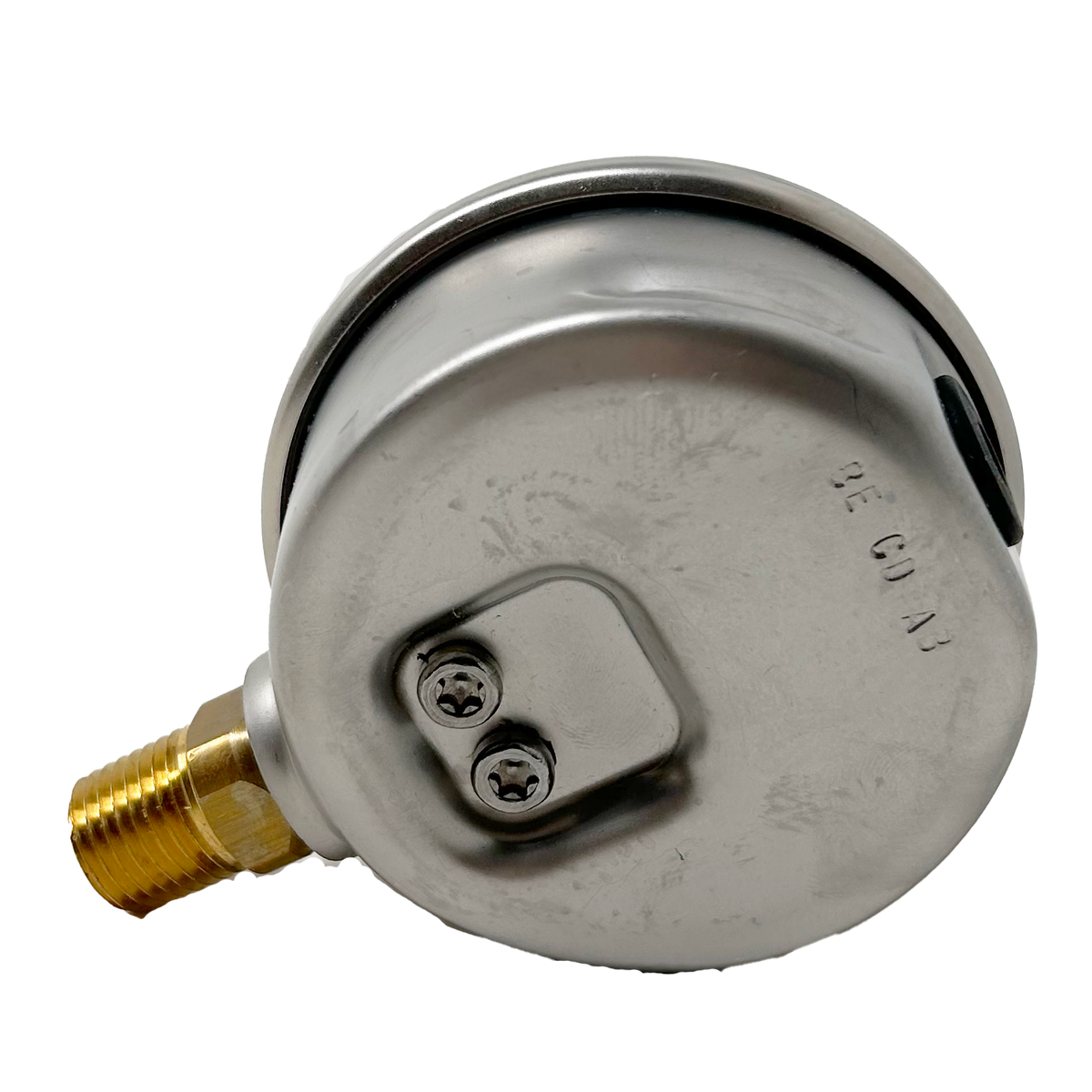 SPG-063-05000-05-S-N04 : Stauff Pressure Gauge, 2.5" Face, 0-5000psi, 1/4" NPT, Stem Mount