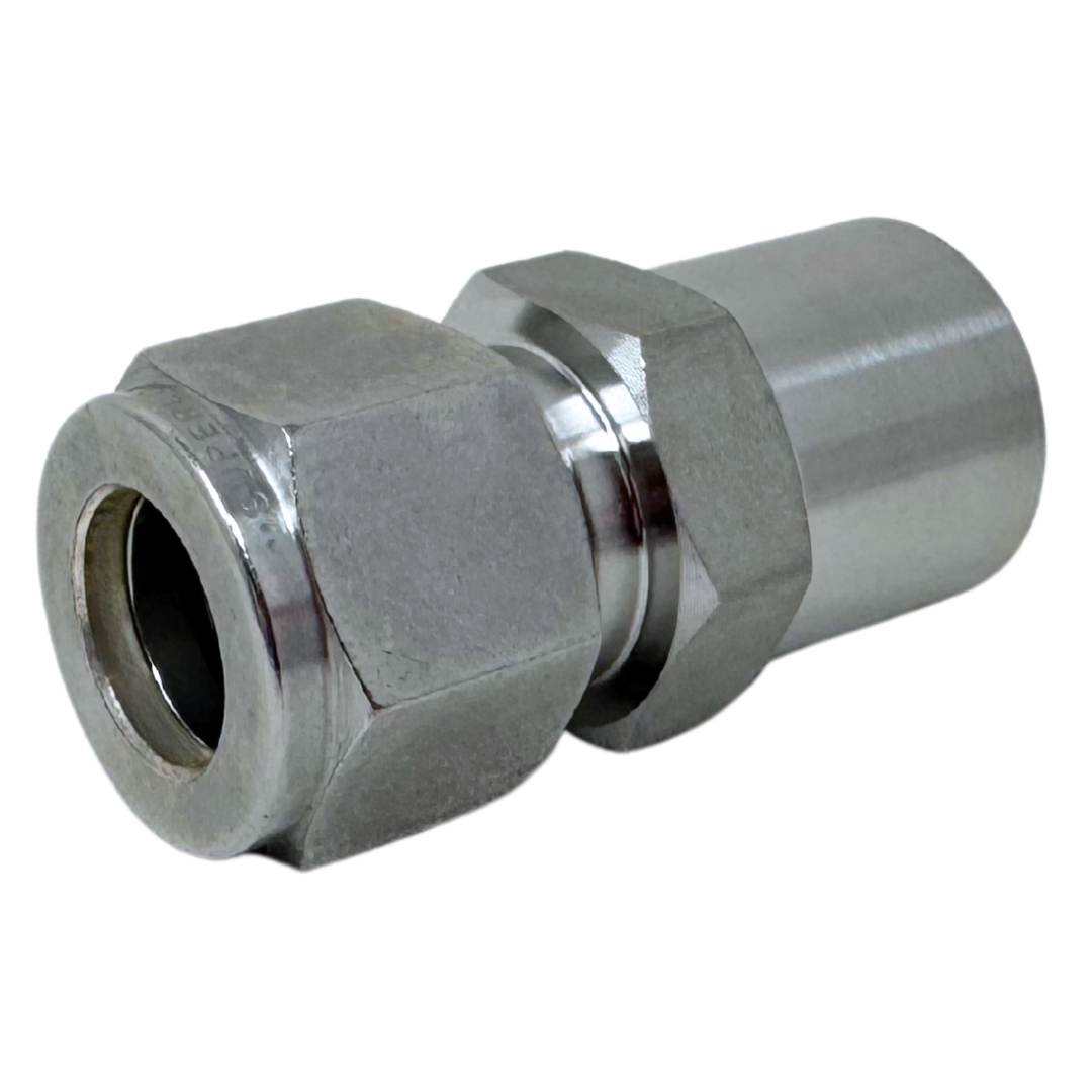 SPWC8-8P-8S-BV : Superlok 1/2" O.D. Tube X 1/2" Pipe Weld Connector
