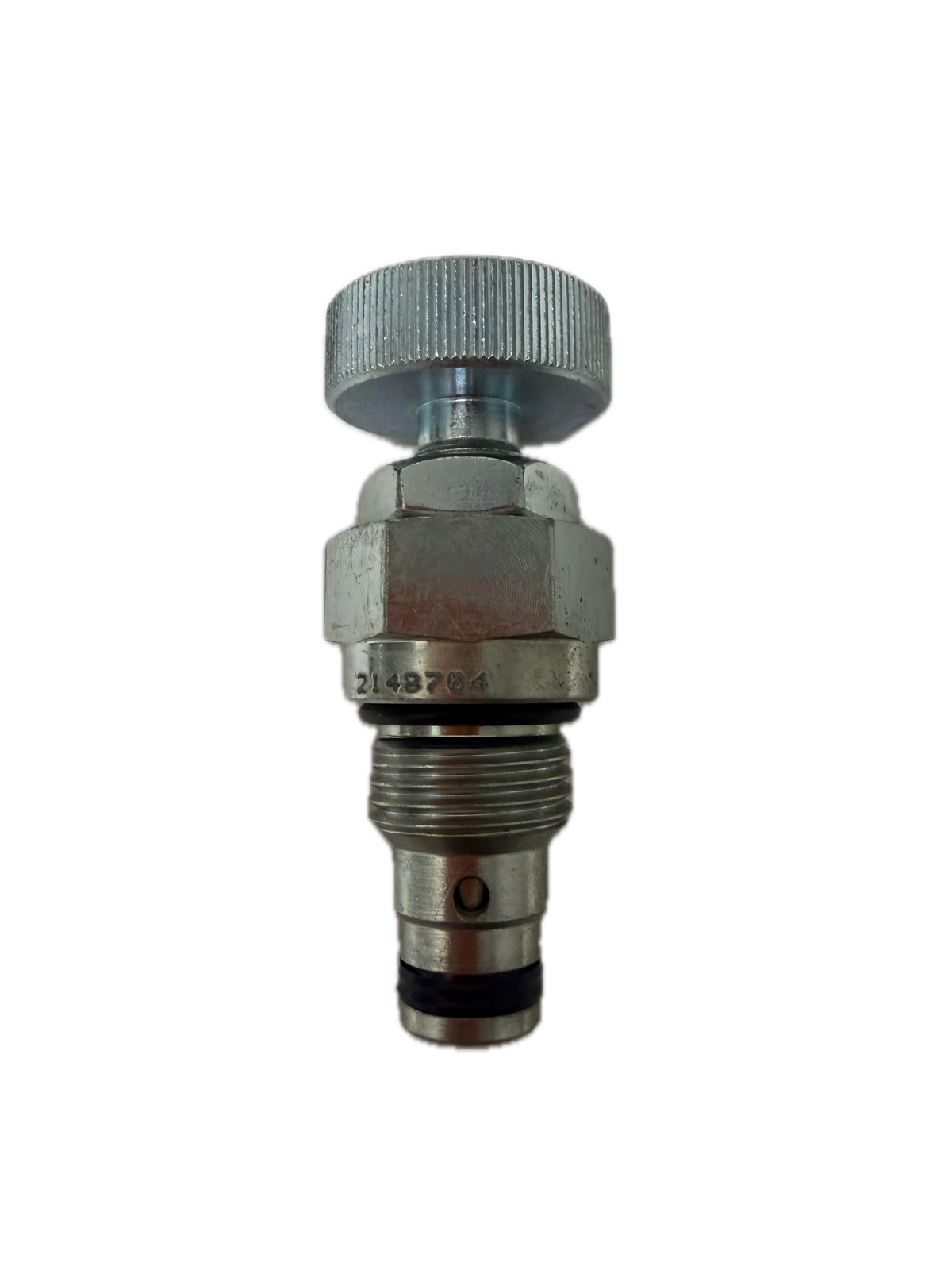 ST21A-A2/L20RS-A: Argo-Hytos Restrictor Valve, Fine Adjustable, hand screw, 5 GPM, 4600psi, Fits C-8-2 Cavity