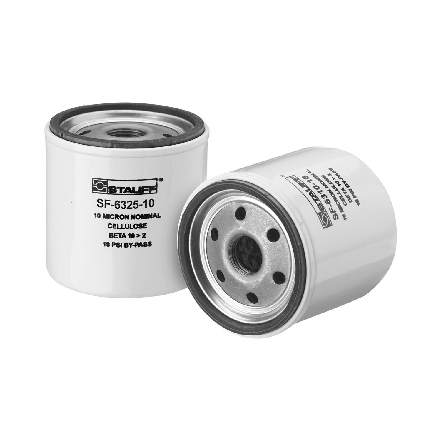 SF-6310-18 : Stauff Spin-On Filter Element, 10 Micron, Filter Paper, for use with SLF Filter Heads