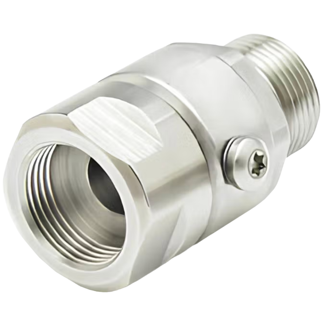 SS8FFS10XMFS10-Z-V : Super Swivels Straight Live Swivel, -10 Female ORFS (1 - 14 UN) x -10 Male ORFS (1 - 14 UN), 5000psi, Zinc Plated, Viton Seals