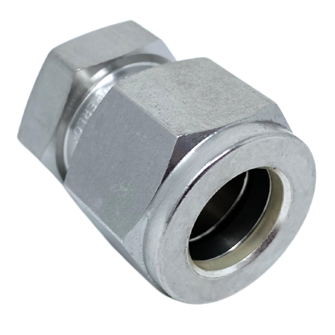 SC-8 : Superlok Stainless Tube Cap, 1/2" (-8) Tube OD