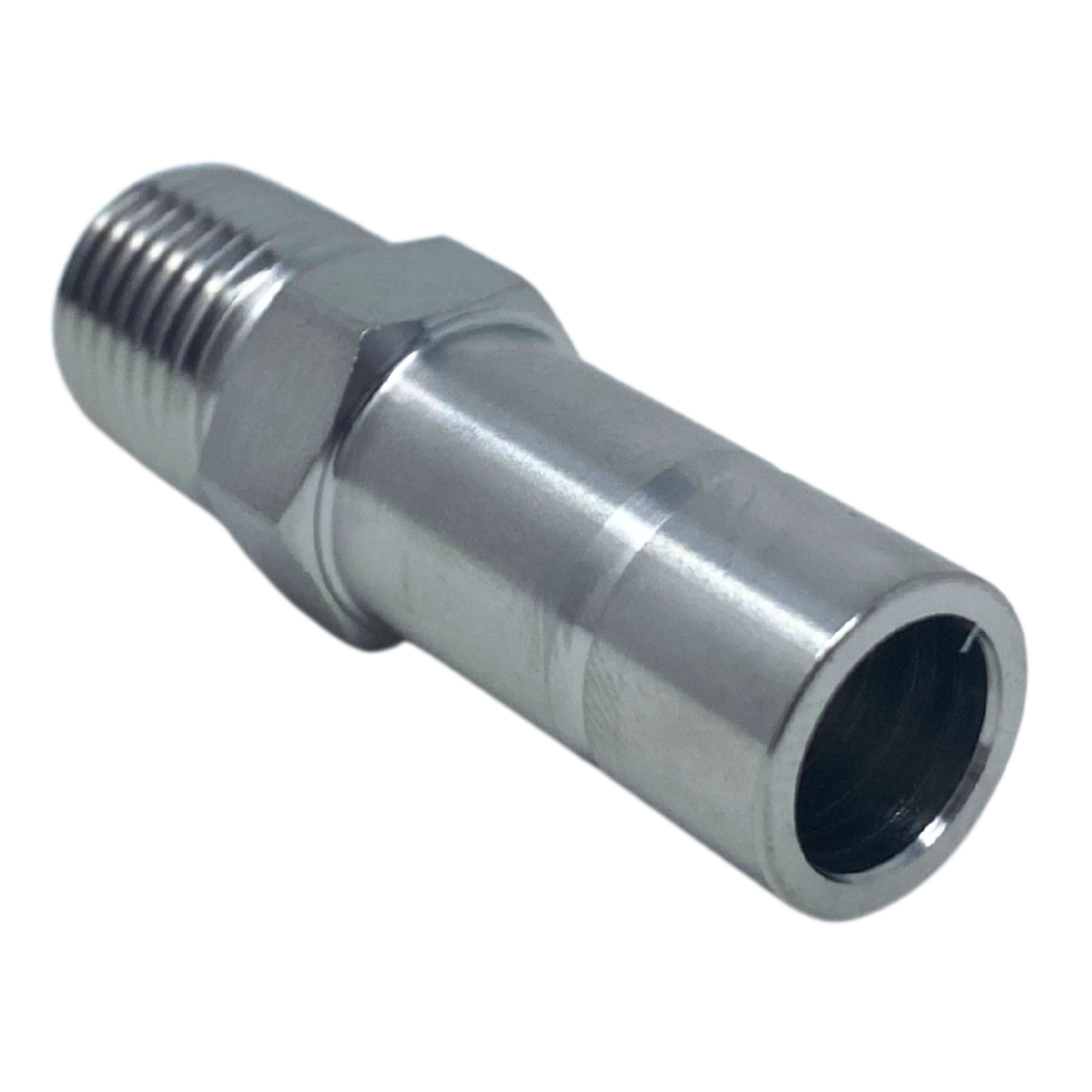 SMA 16-16N : Superlok Straight Stainless Tube Adapter, 1" (-16) Tube Stub x 1-11-1/2 (-16N) Male NPT