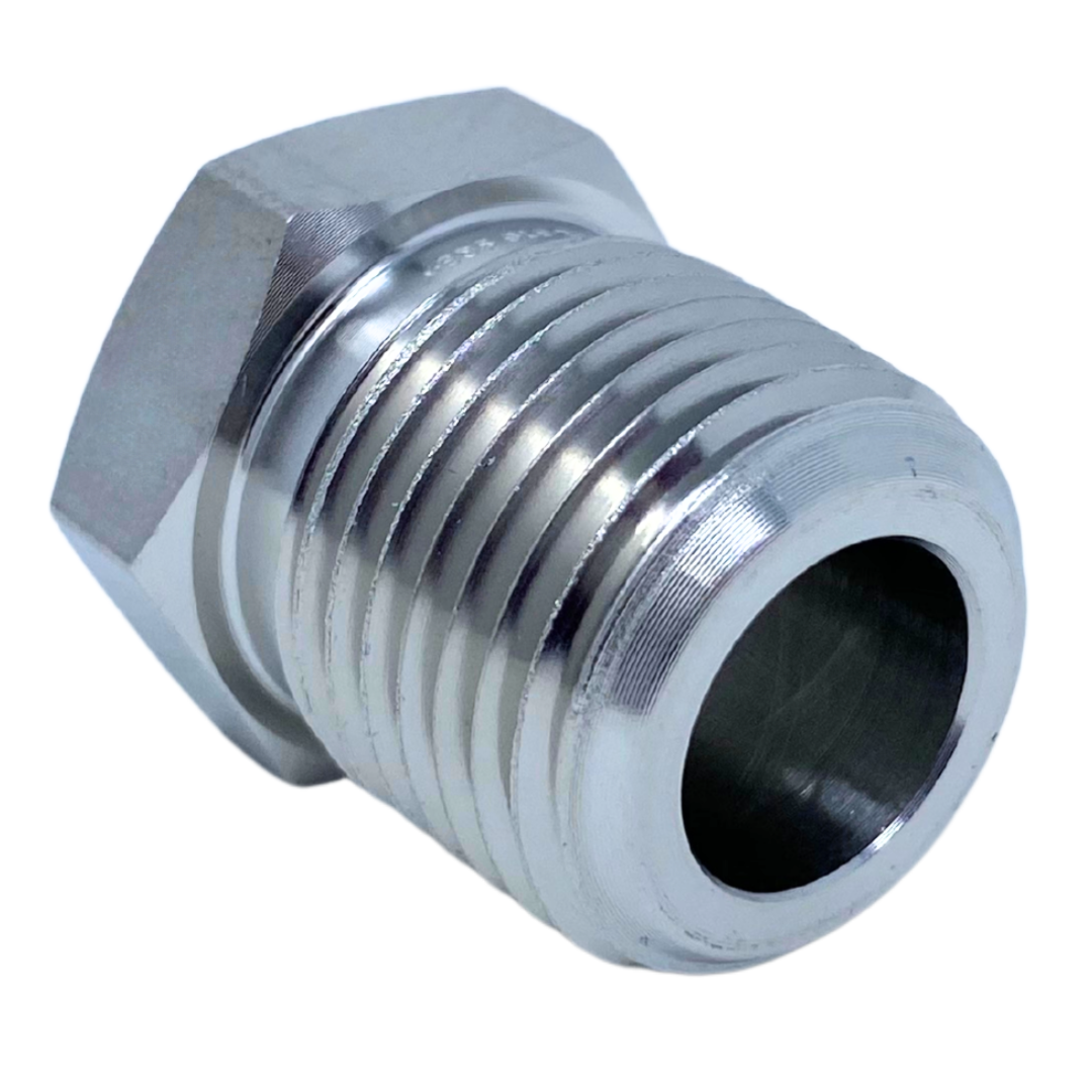 SVP-4N-S316 : Superlok Stainless Vent Protector Mud Dauber, 1/4-18 (-4) Male NPT