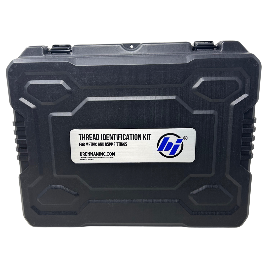 THREAD IDENTIFICATION KIT : Brennan Thread Identification Kit for Metric & BSPP Fittings