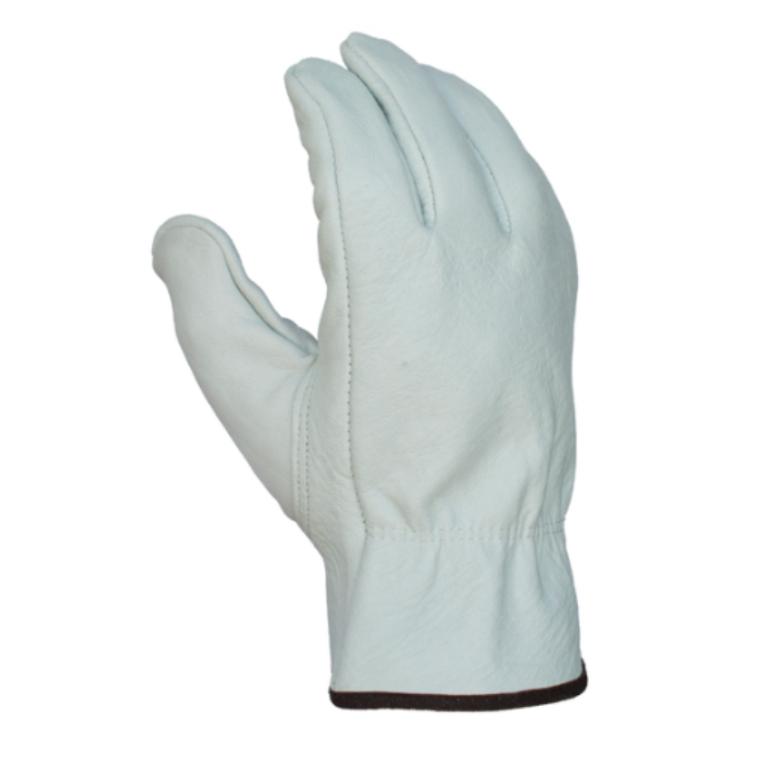 IB1420P-12PK : Ironbark Quality Grain Goatskin Leather Driver, Unlined, Shirred Elastic back, Keystone Thumb, 12-Pack