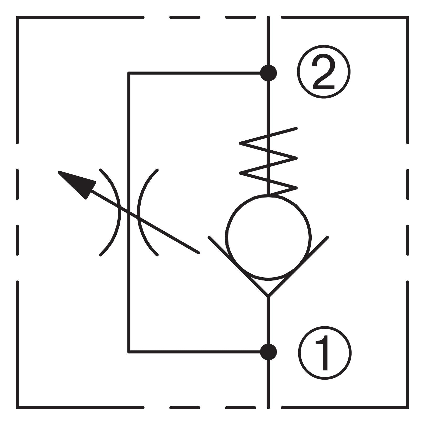 DFC-100-N : Deltrol Flow Control, Free Reverse Flow, Adjustable, C-10-2 Cavity, 3000psi, 20GPM