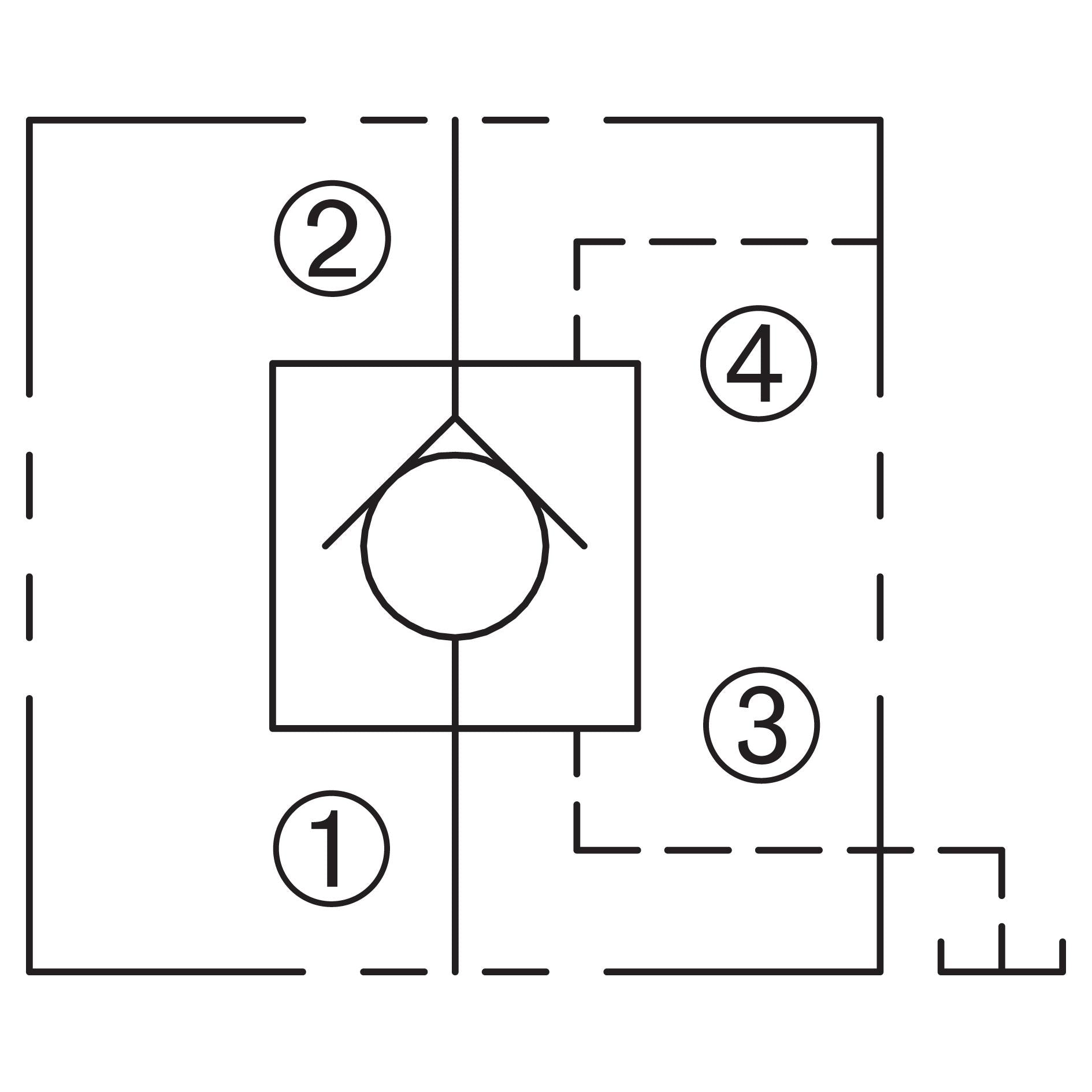 DPCV-100-P-N : Deltrol Motion Control Check Valve, Pilot-To-Open, Vented, C-10-4 Cavity, 3000psi, 10GPM,15psi Cracking Pressure