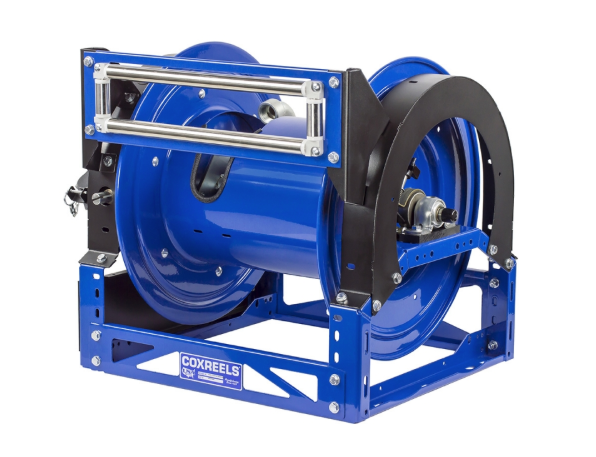 1660-2024-ED : Coxreels 1660-2024-ED Electric 12V DC EX Motor Hybrid Frame Hose Reel, 1" ID, 200' NO HOSE, 3000psi