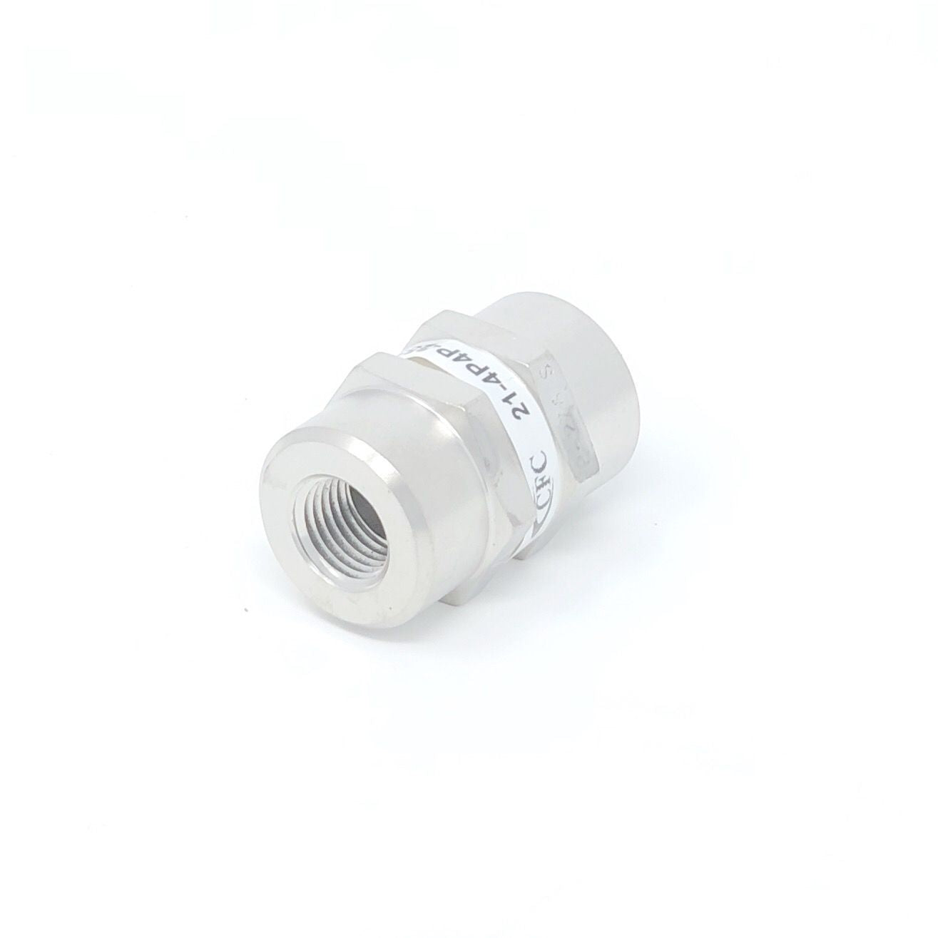 21-8T8T-25S : Chase High Pressure Inline Filter, 3000psi, 1/2" 37 Degree Flare , 25 Micron, No Visual Indicator, With Bypass