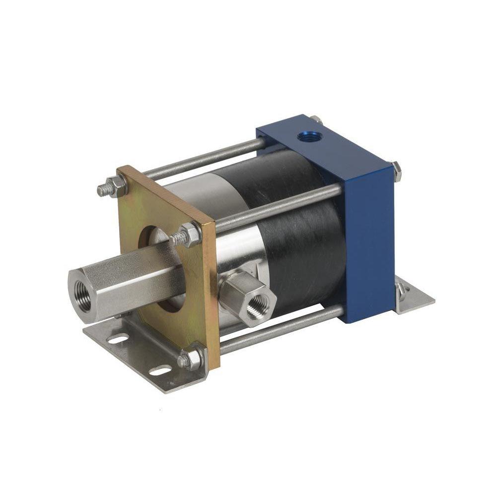 3L-SS-8 : HII Air-Driven Liquid Pump, 3" Single Acting, Single Air Drive, 1200psi, 0.82in3 (13.43cc), 3/4" NPT Inlet, 1/2" NPT Outlet