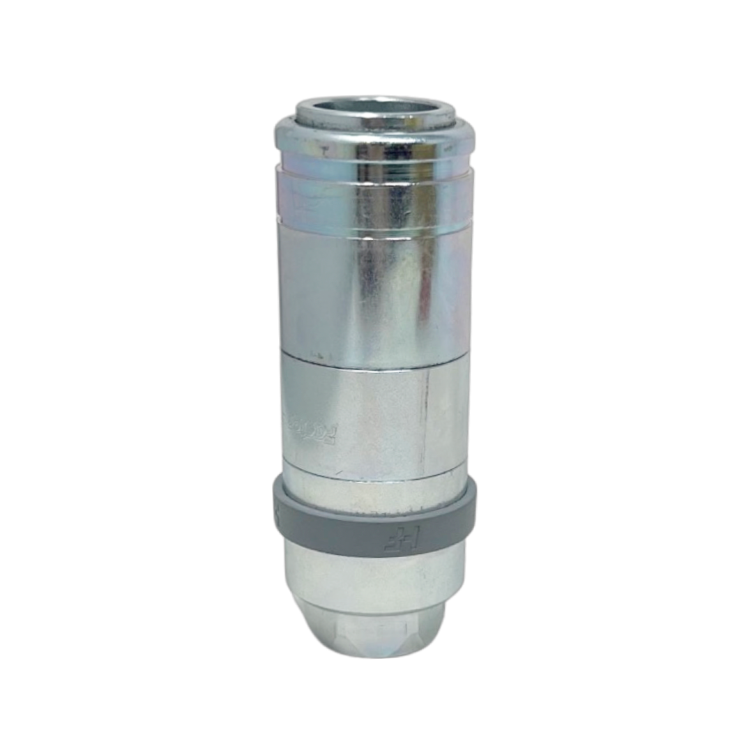 4SRHF08 12SF H : Faster Quick Disconnect, Female 1/2" Coupler, 0.5 (1/2") ORB Connection, 3625psi MAWP, 18.49 GPM, ISO 7241 Part A Interchange, Push to Connect Style, Connection Under Pressure Allowed at Working Pressure
