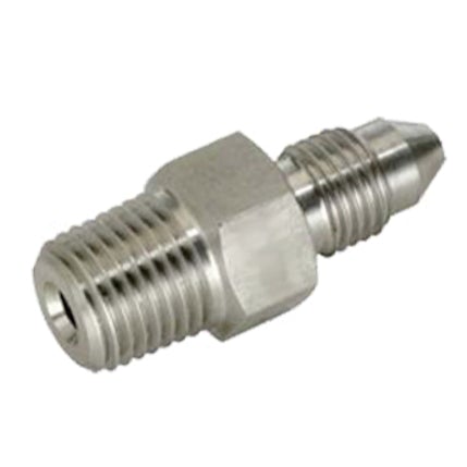 5404-4N9M : UPC 1/4" Male NPT x 9/16" MP Male, Stainless Steel, 15,000psi
