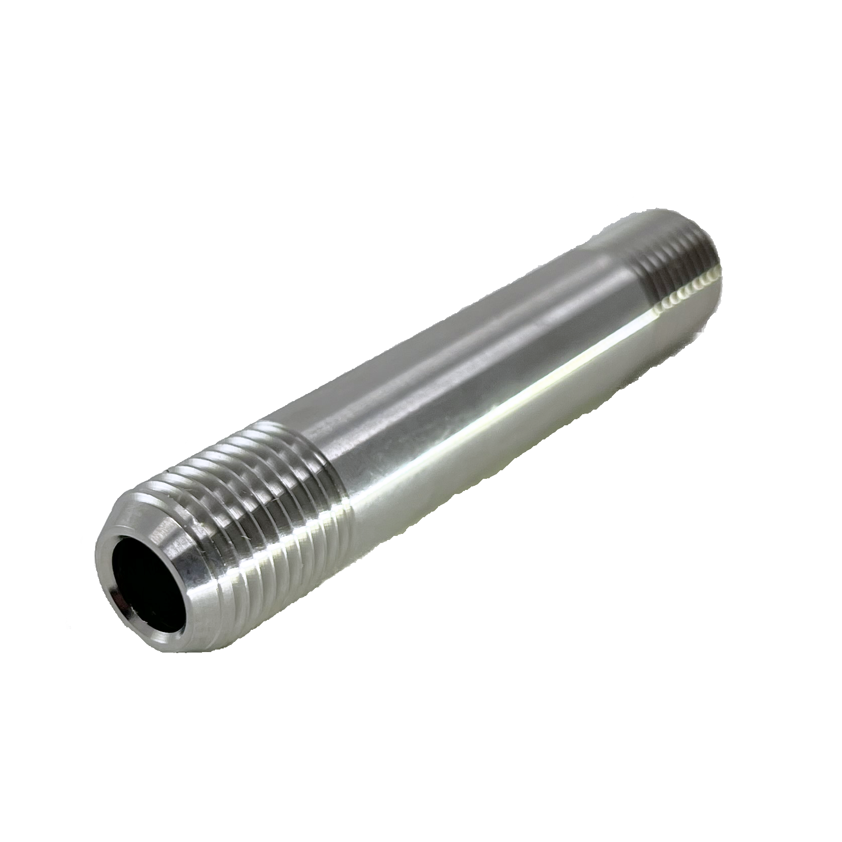 5404N-4M3.0 : UPC 1/4" x 3" MP Nipple, Stainless Steel - 20,000psi