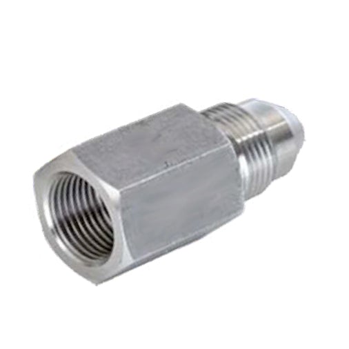 5406-8JM9 : UPC 1/2" Female JIC x 9/16" Type M Male, Stainless Steel, 10,000psi