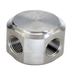 5504-2N2N : UPC 1/8" Female NPT Elbow 90, Stainless Steel, 15,000psi