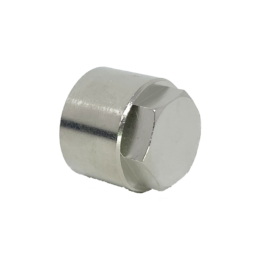 8033-12 : Adaptall BRASS Female BSP Cap, 0.75 (3/4"), BRASS