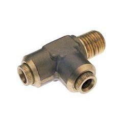 95458620M : Norgren DOT Male Run Tee, 1/2 tube O/D, 3/8 tube O/D, 3/8 NPT thread