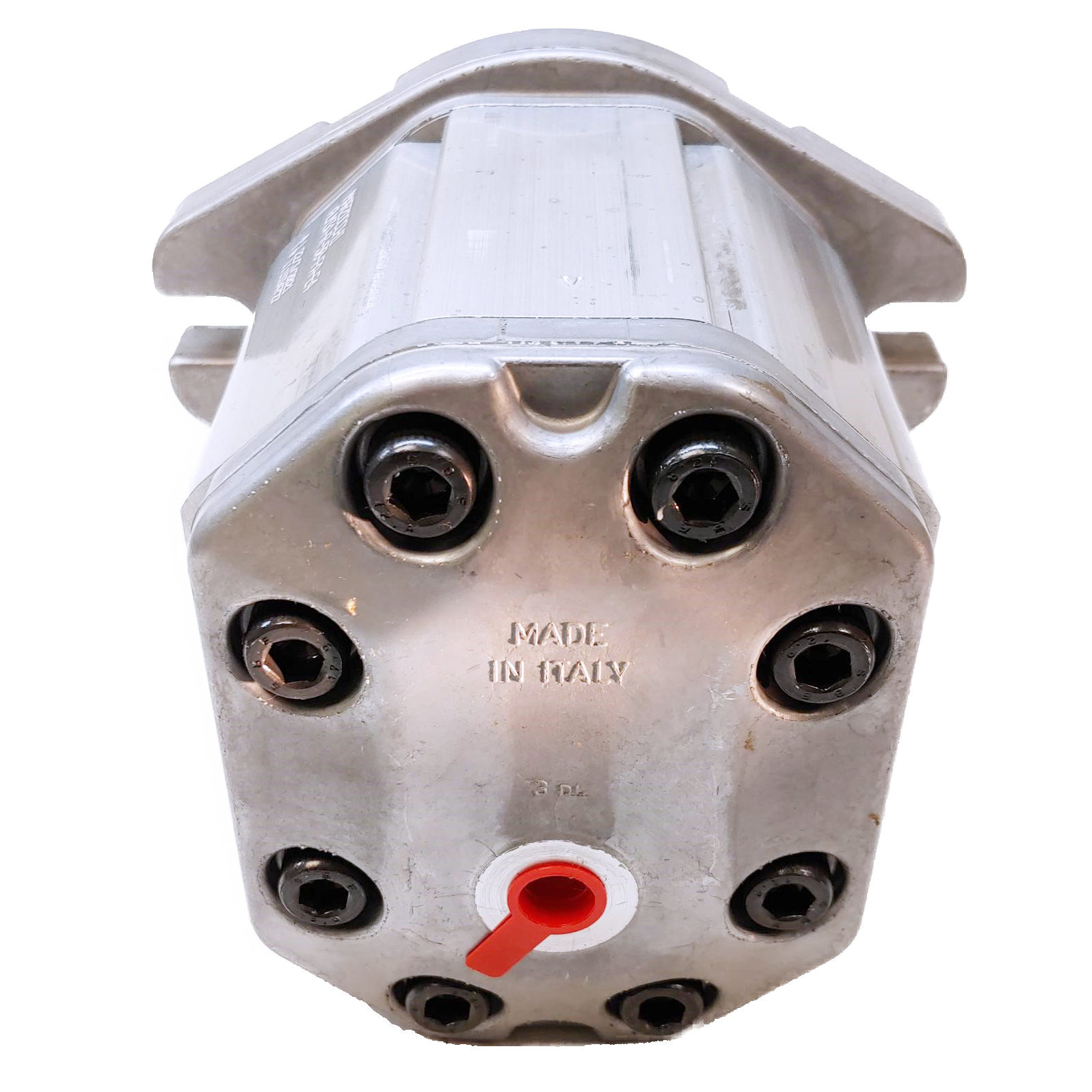 ALM3A-R-50-FA-E4 : Marzocchi Gear Motor, Bidirectional, 33cc, 3335psi rated, 3300RPM, 1" (#16) SAE ports, 7/8" Bore x 1/4" Keyed Shaft (SAE B)