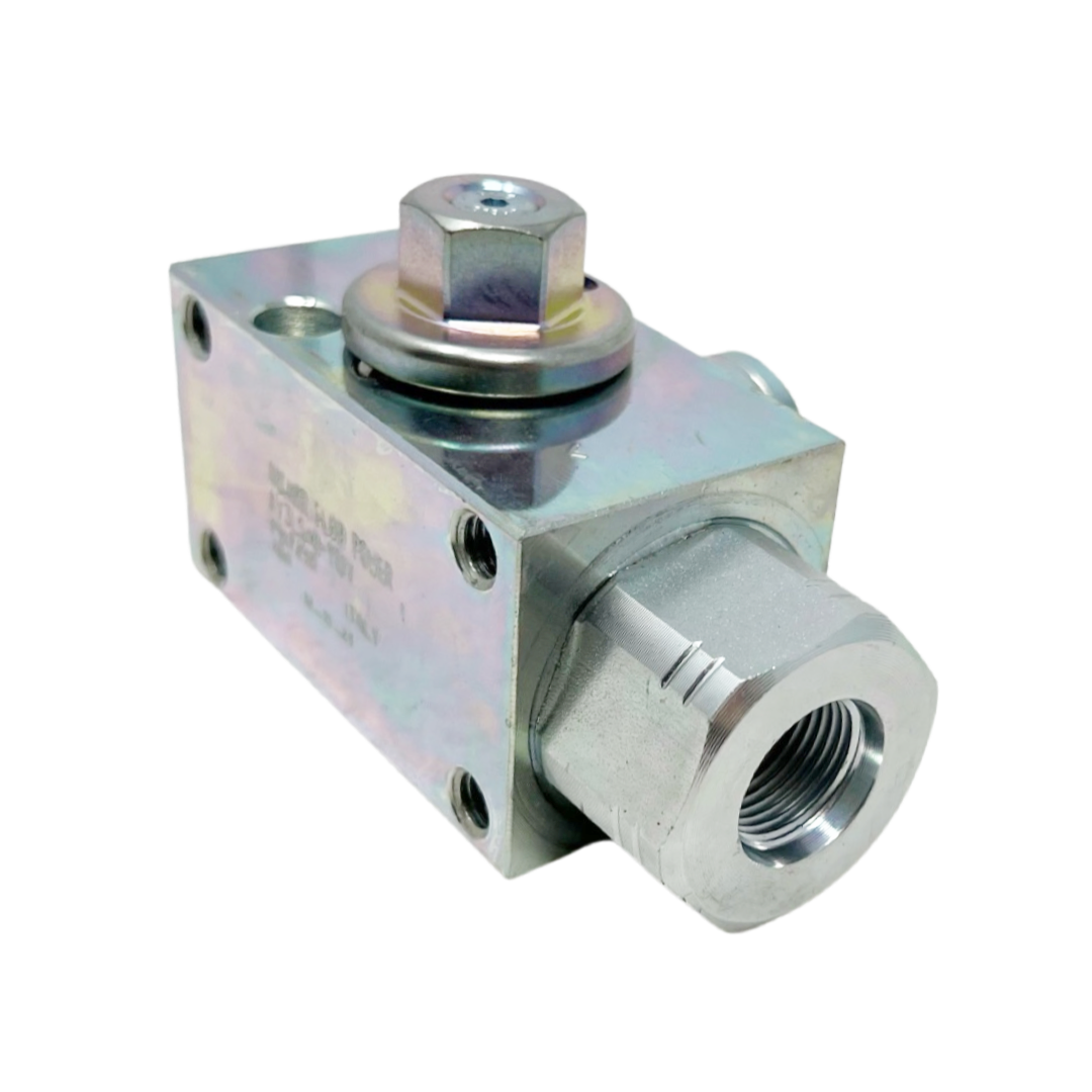 AV3LS#8-11DV : AFP 3-Way Excavator Style Ball Valve, 5075psi rated, Steel, #8 SAE (1/2")