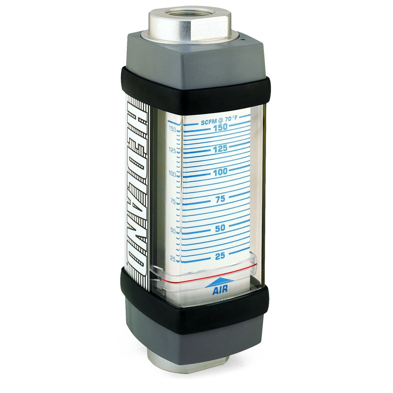 H847X-200 : Hedland 5000psi 316SS Flow Meter for Caustic or Corrosive Liquids, 1.5 NPT, 20 to 200 SCFM