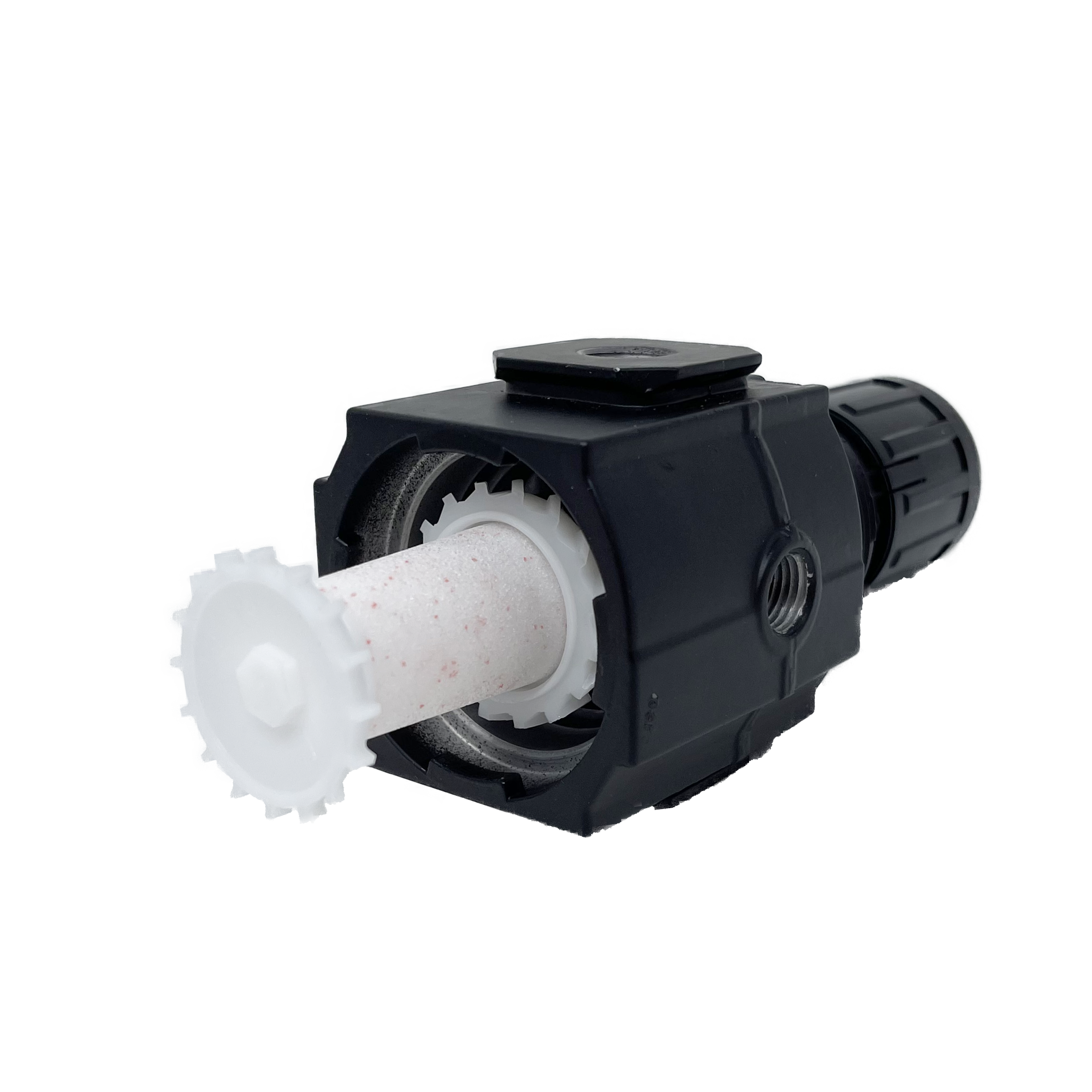 B73G-4AK-QD1-RMG : Norgren Excelon Combo Filter/Regulator, 1/2" NPT, Knob Adjust, Manual 1/4 Turn Drain, Metal Bowl, 5-Micron, Relieving, 5-150psi, with Gauge