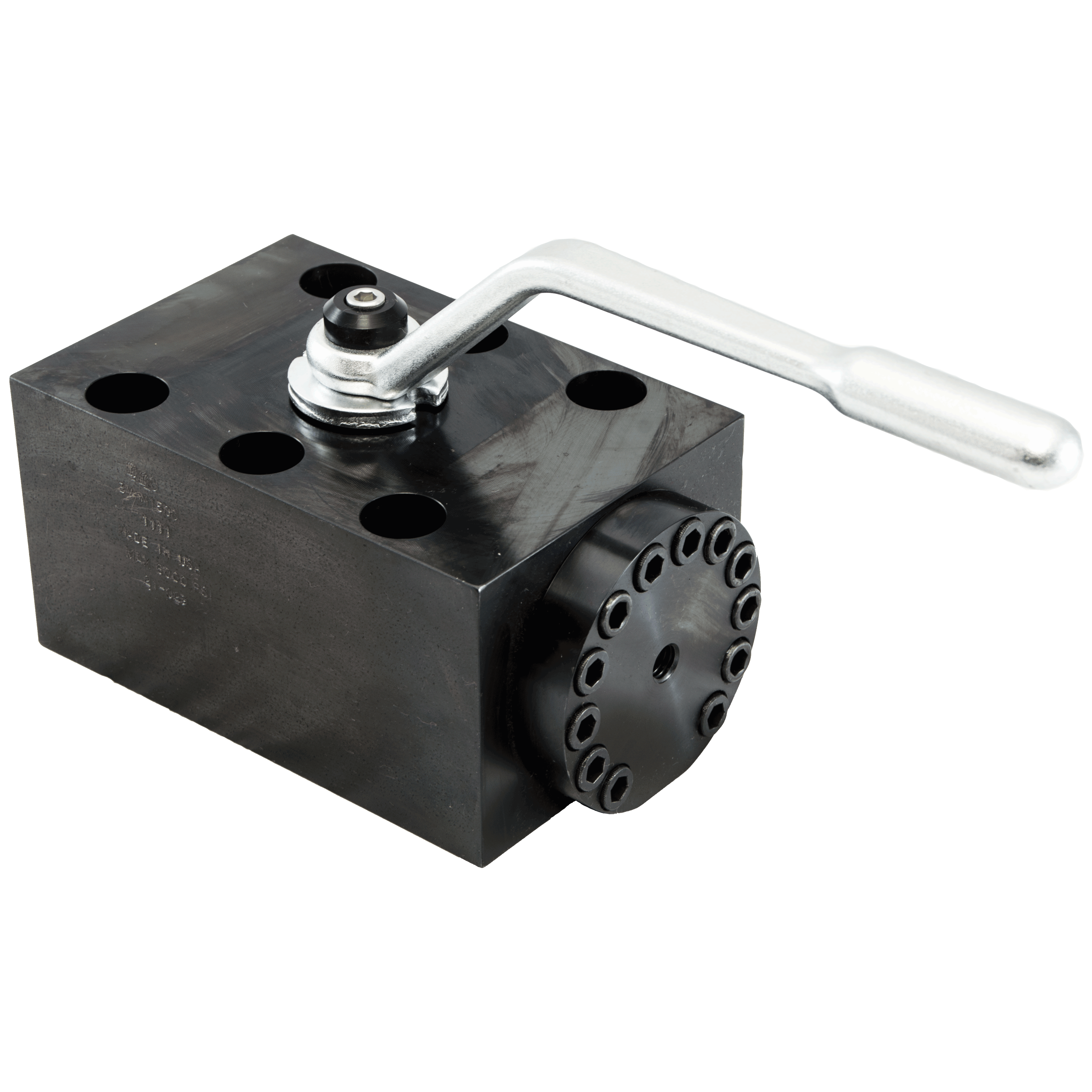 BVMM-1250-4111 : DMIC Manifold Mount Ball Valve, 1.25 Manifold, Aluminum, 3000psi, Two-Way