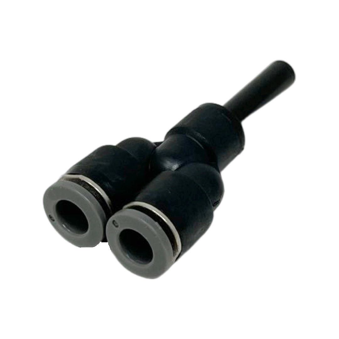C20840604-10PACK : Norgren Stem Y (unequal), 3/8 stem, 1/4 tube O/D ports