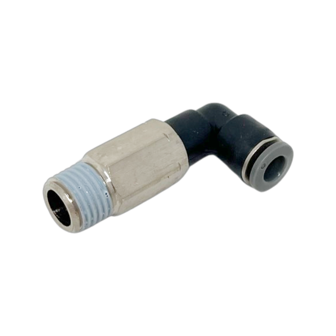 C24540538-5PACK : Norgren 90-Degree Swivel Elbow Adapter, 5/16 tube O/D, 3/8 NPT thread