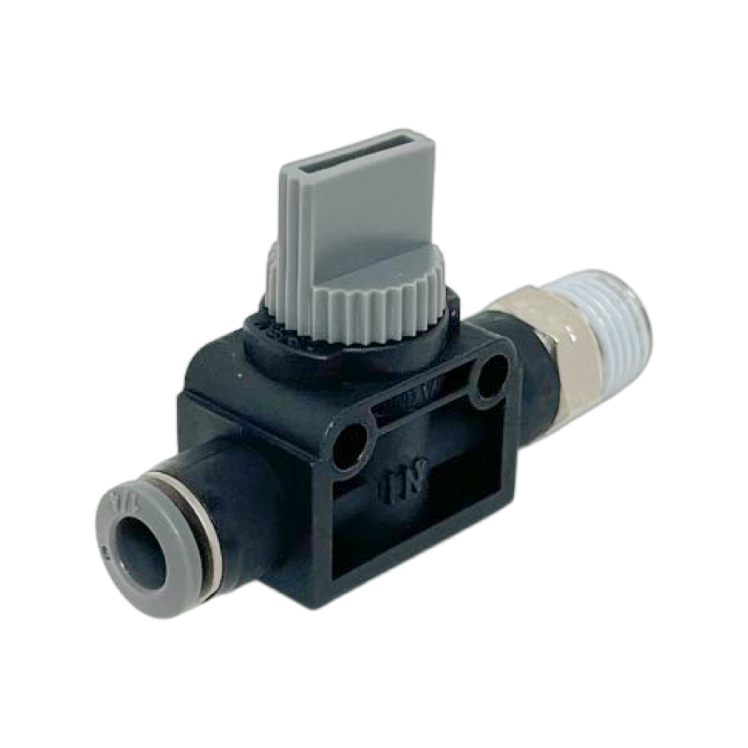 C24GH0418-5PACK : Norgren 3/2 Shutoff valve, 1/4 tube O/D, 1/8 NPT thread