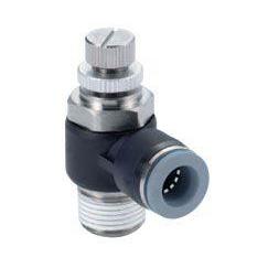 C2WA00228-10PACK : Norgren Banjo flow control (regulating in), 1/4 NPT thread, 5/32 tube O/D