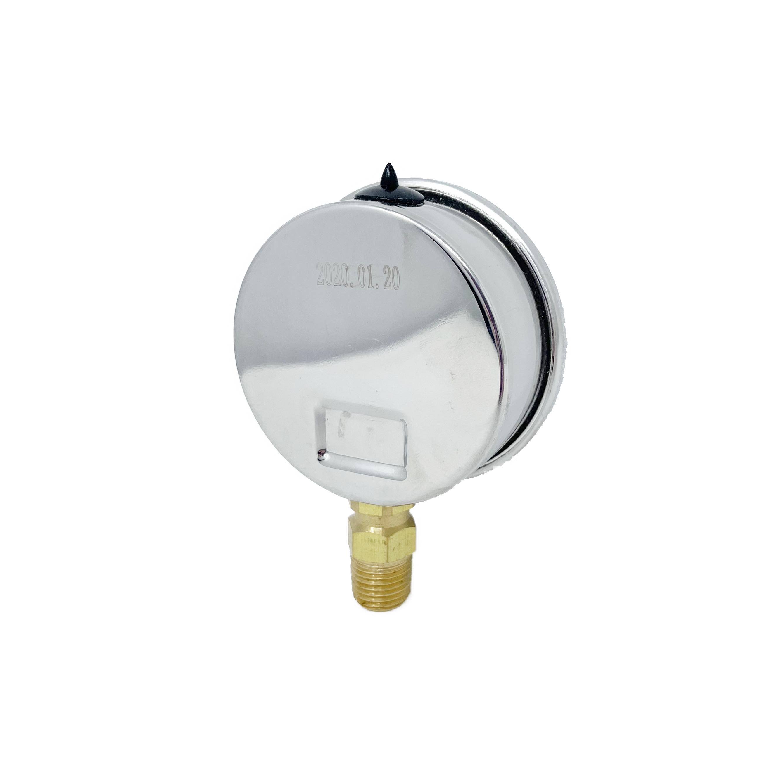 CF1P-100A : Dynamic Pressure Gauge, 2.5" Face, 0-1500psi Pressure Range, 1/4" NPT, Stem Mounted Style