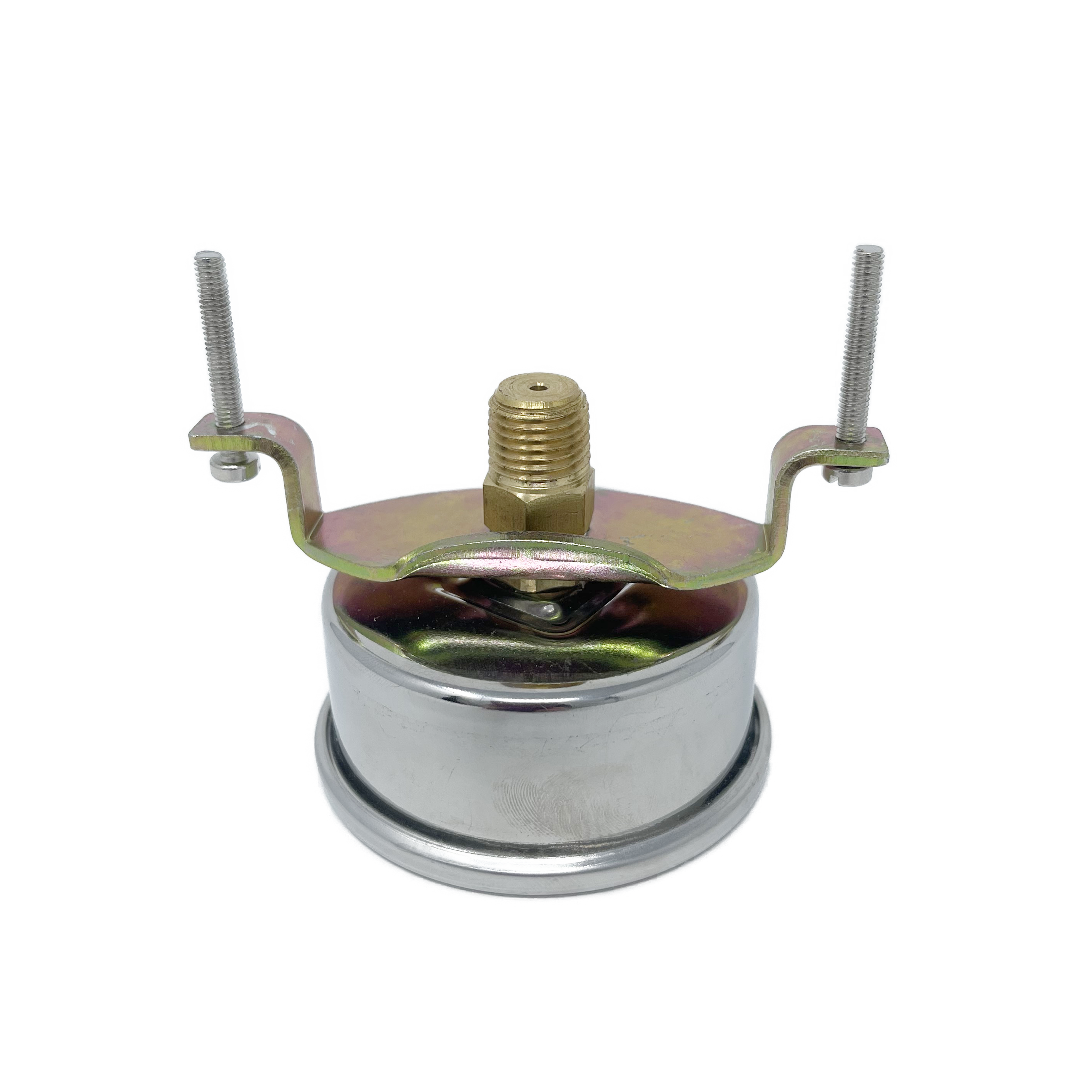 CF1P-280B : Dynamic Pressure Gauge, 2.5" Face, 0-4000psi Pressure Range, 1/4" NPT, Panel Clamp with U-Bolt Style