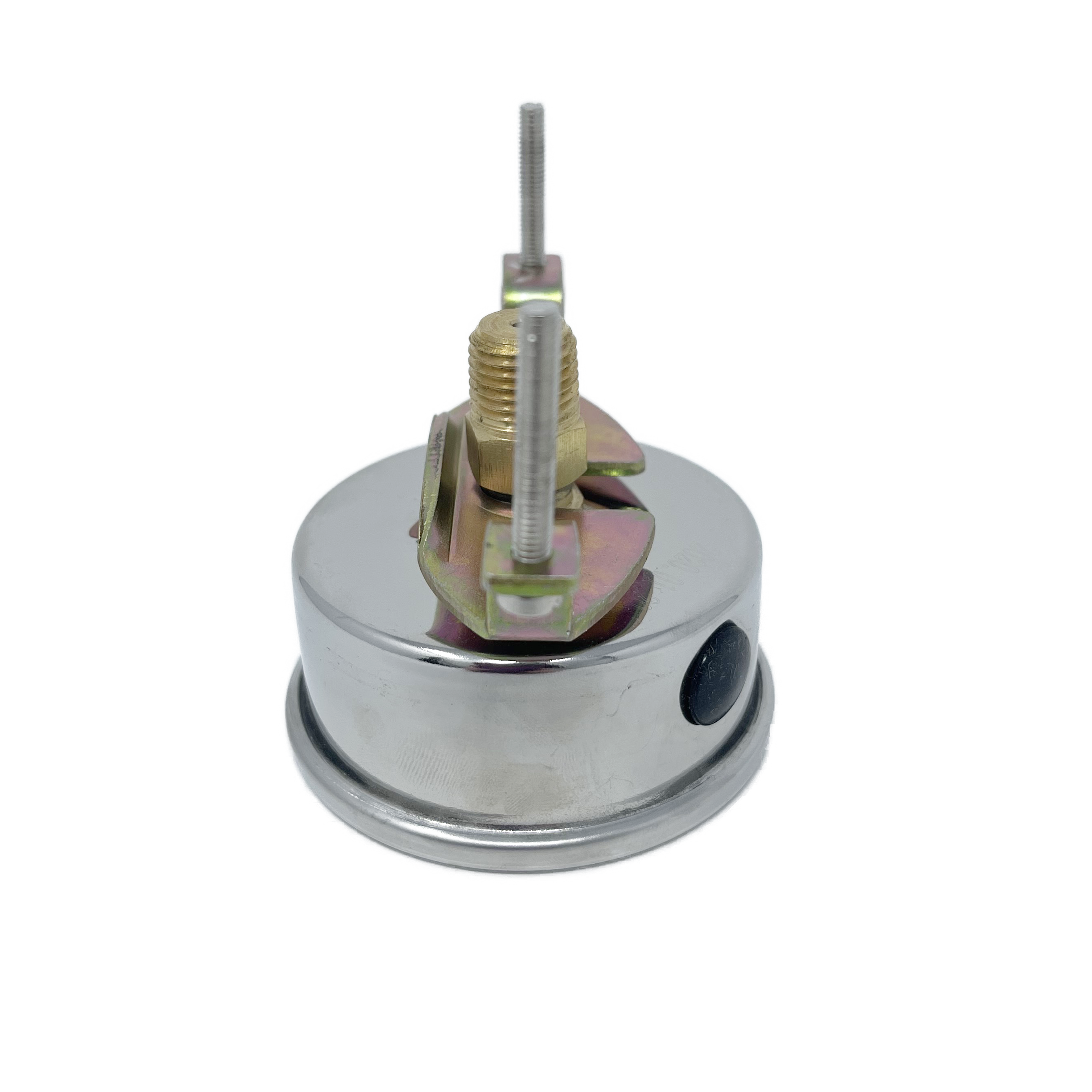 CF1P-002B : Dynamic Pressure Gauge, 2.5" Face, 0-30psi Pressure Range, 1/4" NPT, Panel Clamp with U-Bolt Style