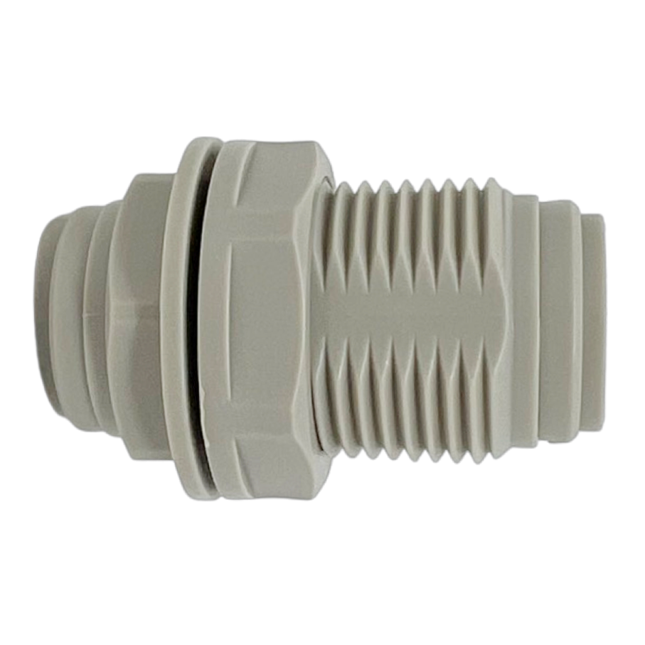 D20290500-5PACK : Norgren Bulkhead Union, 5/16 tube O/D, M20 thread
