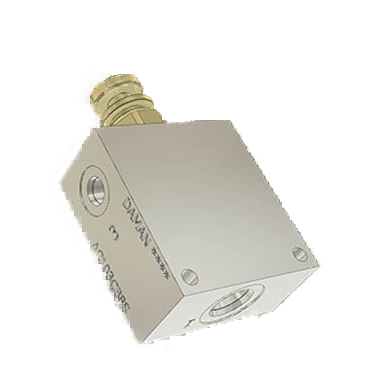 AC163CB12S : Daman Common Cavity Body, C-16-3 Cartridge Cavity, #12 SAE (3/4") Port Connections, 3000psi Rated, Aluminum, Without Gauge Port