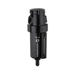 F64G-NNN-QD3 : Norgren F64 Series, general purpose filter, 40 µm, manual drain, metal bowl with liquid level indicator, without