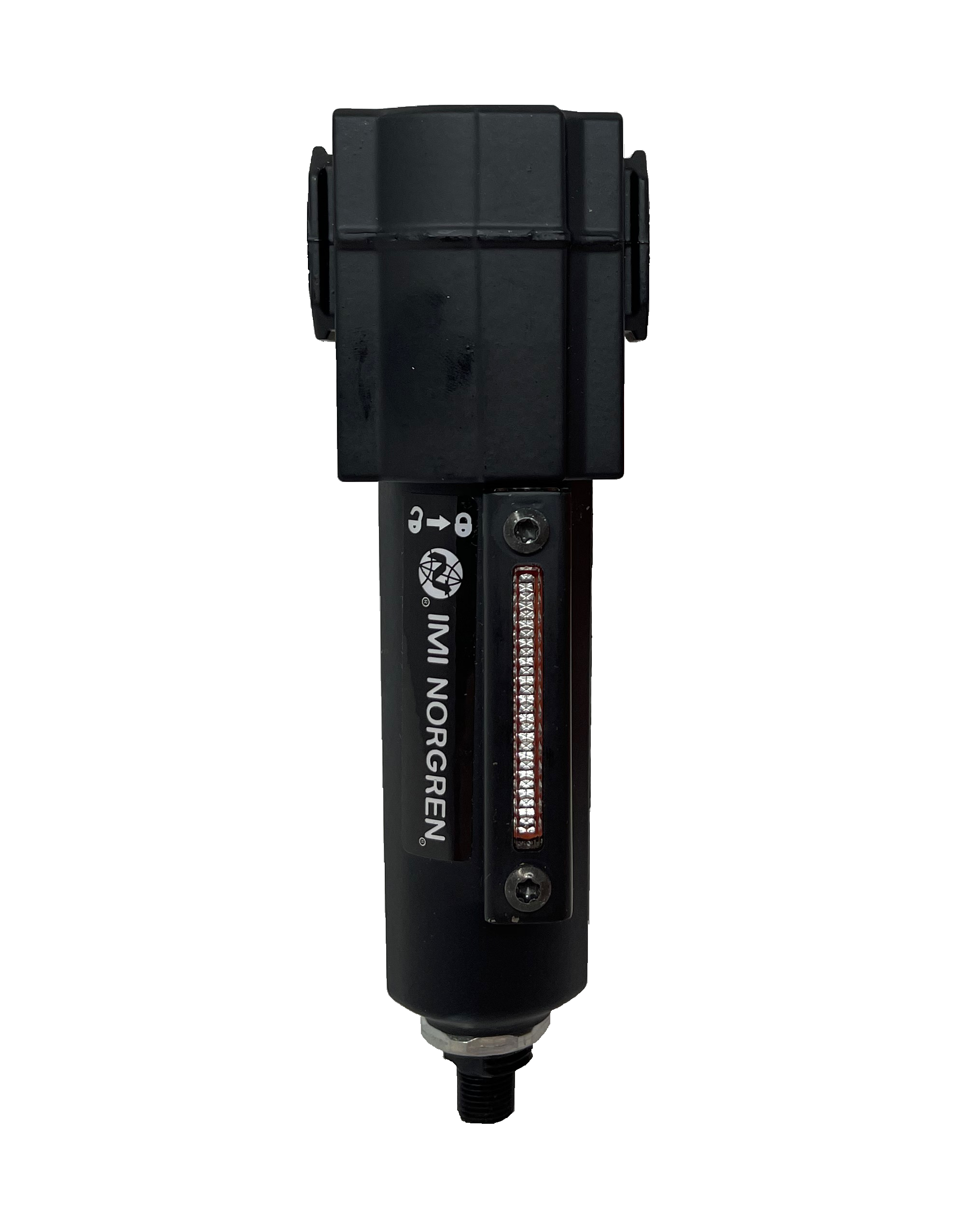 F72G-2AN-AE1 : Norgren Excelon Filter, 1/4" NPT, No Indicator, Auto Drain, Long Metal Bowl, 5-Micron