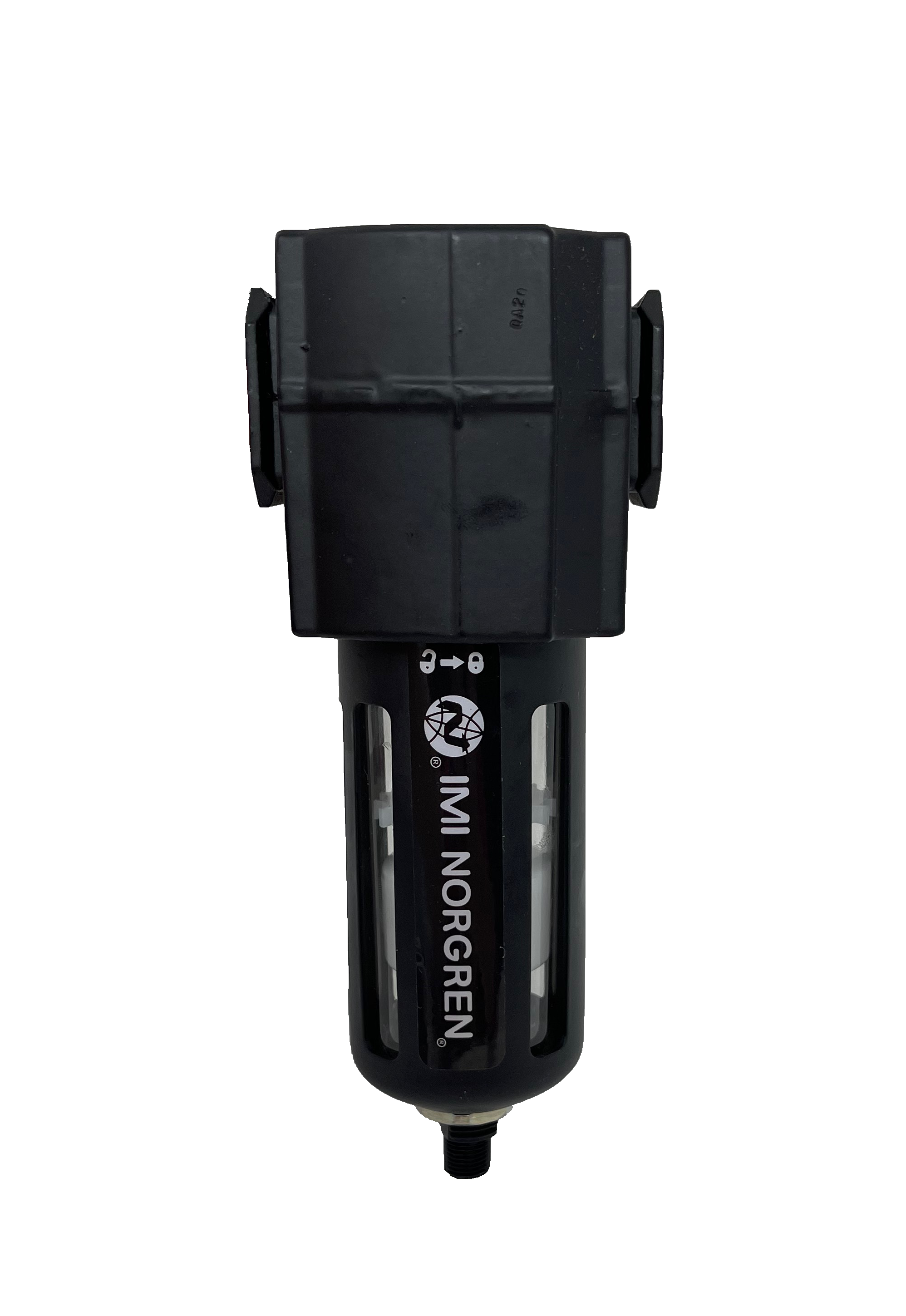 F73G-2AN-AP3 : Norgren Excelon Filter, 1/4" NPT, No Indicator, Auto Drain, Transparent Bowl with Guard, 40-Micron