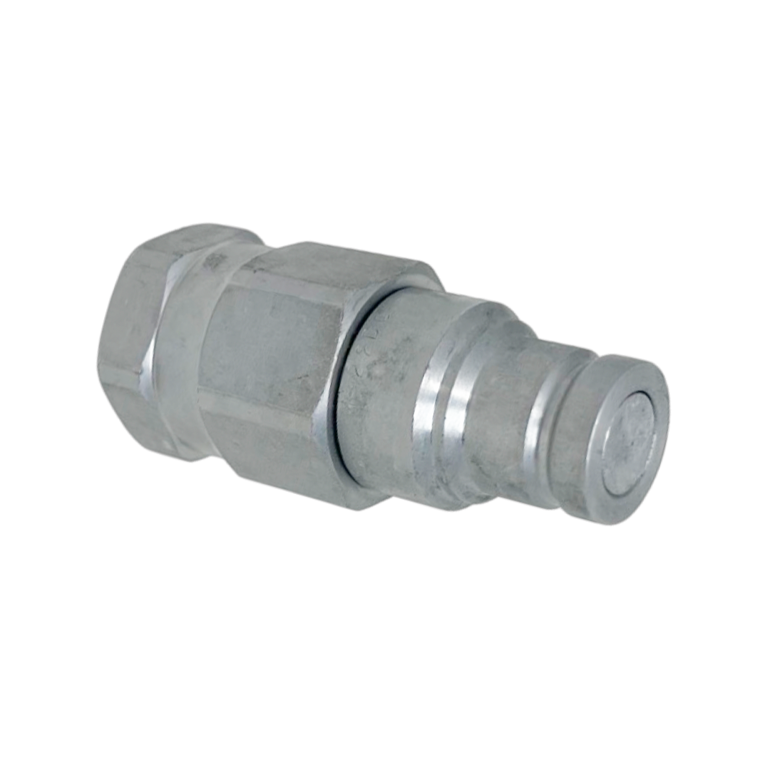 3FFH06 38NPT M : Faster Quick Disconnect, Male 3/8" Coupler, 0.375 (3/8") NPT Connection, 5076psi MAWP, 9.25 GPM, ISO 16028 Interchange, Push to Connect Style, Connection Under Pressure Allowed at Working Pressure Male Side Only