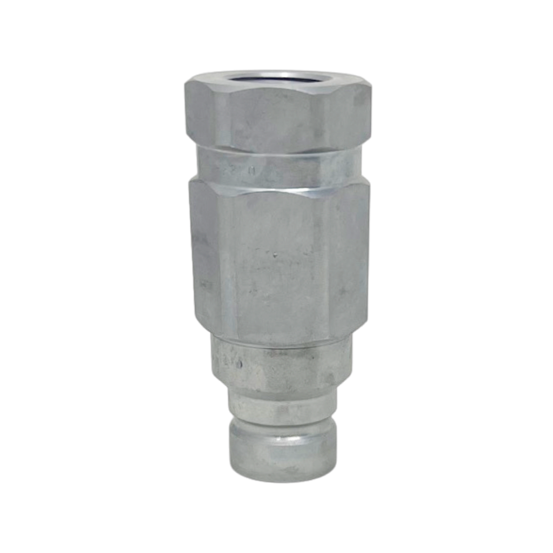 FFH10 34SAE M : Faster Quick Disconnect, Male 5/8" Coupler, 0.75 (3/4") ORB Connection, 5076psi MAWP, 33.02 GPM, ISO 16028 Interchange, Push to Connect Style, Connection Under Pressure Not Allowed